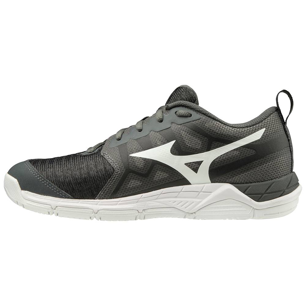 Mizuno Women's Wave Supersonic 2 Volleyball Shoes Black/Grey (430288-SHD)